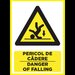 Placuta pentru pericol de cadere danger of falling